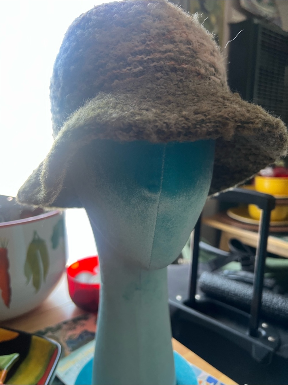 Vintage bucket style hat, handmade in Vienna, Austria